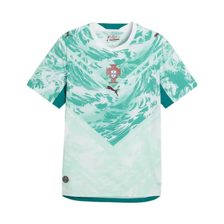 Camisola Alternativa Verde Água Portugal - 26/27