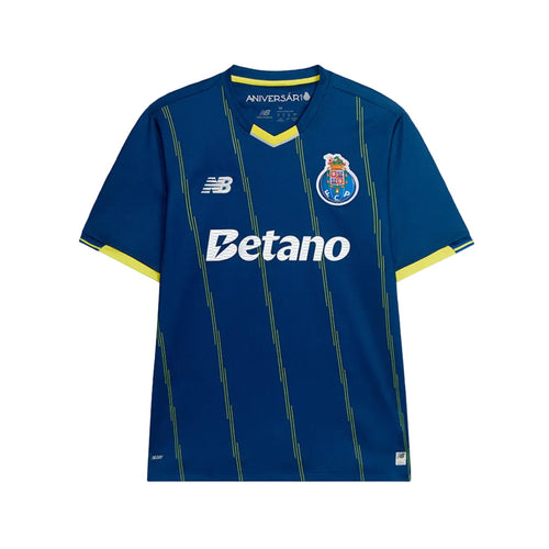 Camisola Alternativa Azul e Amarela Porto - 25/26