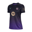🎀 Camisola Alternativa Feminina Preto e Roxo Barcelona - 26/27