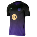 Camisola Alternativa Preto e Roxo Barcelona - 26/27