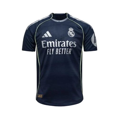 Camisola Alternativa Azul Marinho Real Madrid - 25/26