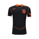 Camisola Alternativa Preta e Laranja Corinthians 2025-2026