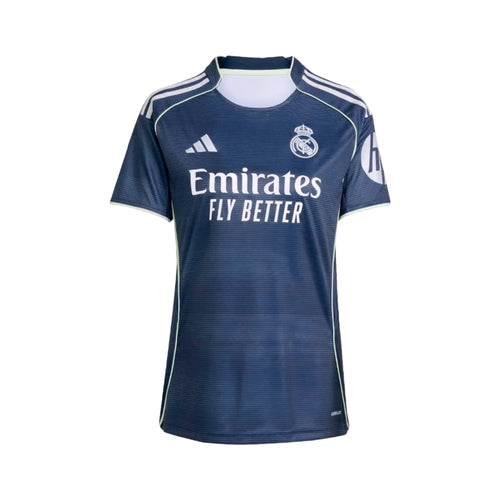 Camisola Alternativa Feminina Azul Marinho Real Madrid - 25/26