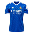 Camisola Alternativa Azul Real Madrid 2025-2026