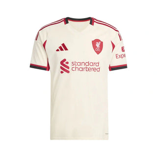 Camisola Alternativa Branca Liverpool - 25/26