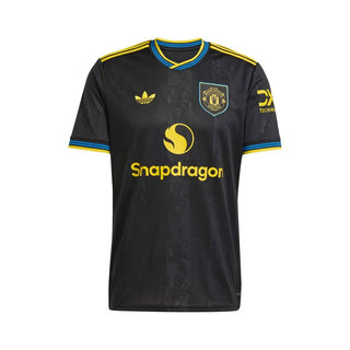 Camisola Alternativa Preta Manchester United - 25/26