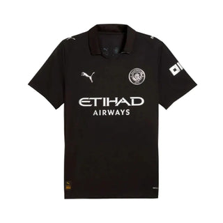 Camisola Alternativa Preta Manchester City - 25/26