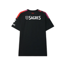 Camisola Alternativa Preto e Vermelho Benfica - 26/27