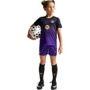 Equipación infantil alternativa de Barcelona - negro y morado - 26/27