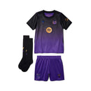 Kit Infantil Alternativo Preto e Roxo Barcelona - 26/27
