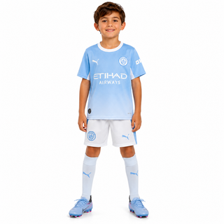 Kit Infantil Principal Manchester City - 26/27
