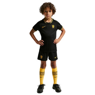 Kit Infantil Alternativo Preto Chelsea - 26/27