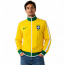 Casaco Corta-Vento Brasil – Amarelo e Verde Retro