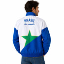 Casaco Corta-Vento Brasil Umbro – Azul, Verde, Amarelo e Branco Retro