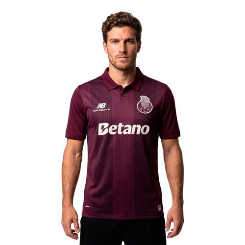 Camisola alternativa bordô FC Porto 2026/27 – fotografia de produto