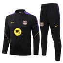 Fato de Treino Barcelona – Preto e Roxo 26/27