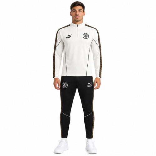 Fato de Treino Manchester City – Branco e Preto 26/27