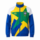 Casaco Corta-Vento Brasil Umbro – Azul, Verde, Amarelo e Branco Retro