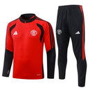 Fato de Treino Manchester United – Vermelho e Preto 26/27