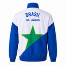 Casaco Corta-Vento Brasil Umbro – Azul, Verde, Amarelo e Branco Retro