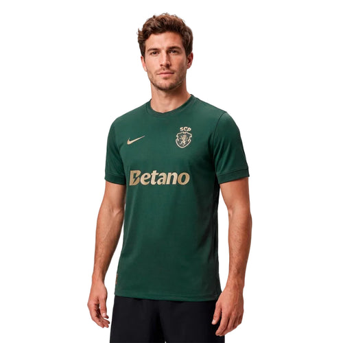 Camisola edição especial verde Sporting CP 2026/27 — vista frontal