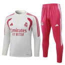 Fato de Treino Real Madrid – Branco e Rosa 26/27