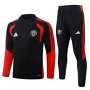 Fato de Treino Manchester United – Preto e Vermelho 26/27