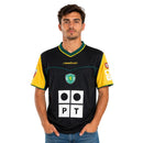 Camisola Alternativa Verde e Amarela Retro Sporting 02/04