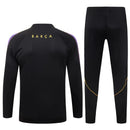 Fato de Treino Barcelona – Preto e Roxo 26/27