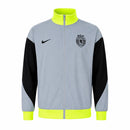 Casaco Corta-Vento Sporting CP – Cinzento, Preto e Amarelo Fluorescente Retro