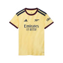 🎀 Camisola Alternativa Dourada Feminina Arsenal - 26/27