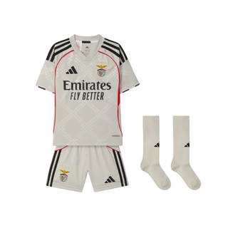 Kit Infantil Alternativo Bege Benfica - 25/26